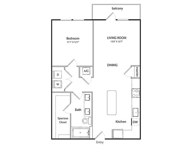 Unit 7112 7112 floor plan